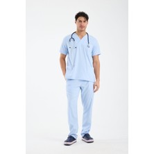 Scrubs Erkek Doktor Üniforması – Likralı Medikal Forma – Carex