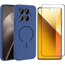 Vendas Xiaomi 15T Pro Kılıf M-safe Şarj Özellikli Zore Meta Kapak + Cam Ekran Koruyucu