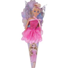 Hak-İş Oyuncak Işıltılı Kanatlı Peri Konseptli Oyuncak - Pembe  Elbiseli