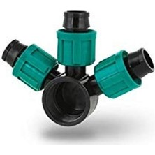 3/25 x 1 Inç Yassi Damla Sulama Çoklu Dağ Nipeli