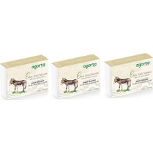 Doğal Eşek Sütü Sabunu 150 gr x 3 Adet