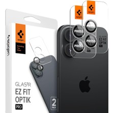 iPhone 17/16 Plus / 16 ile Uyumlu Kamera Lens Camı Koruyucu Kolay Kurulum Glas.tr Ez Fit Optik Pro (