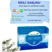 Organicsun Doğal Nioli Sabunu 140 gr Tüm Cilt Tipleri Için Kötü Koku ve Kaşıntı Karşıtı Sabunu