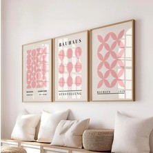 Pam Studio Modern Bauhaus Poster Seti – 3’lü Minimalist Duvar Dekorasyonu