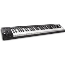 M- Keystation 61 Mk3 61-Tuş Kompakt USB Beslemeli Mıdı Keyboard Kontroller, Atanabilir Kontroller, P