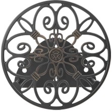 Liberty Products 670 Duvara Monte Dekoratif Hortum Uşağı, 125 Fit Tutar, Siyah