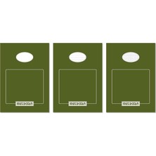 Klasik Bloknot A5 50 Yaprak, Kareli, Çizgili, Çizgisiz 3'lü Paket