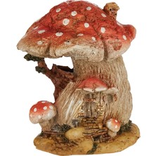 Minyatür Peri Bahçesi ve Teraryum Kırmızı Mantar Peri Evi