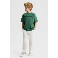 Nk Erkek Çocuk Different Tshirt 8-14 Yaş Yeşil