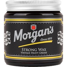 Morgan's Strong Wax Vintage Heavy Grease - Zor Saçlara Özel Güçlü Tutuşlu Wax 120 ml
