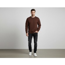 Unique Core Basic Kışlık Içi Polarlı Sweatshirt