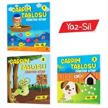 Çarpım Tablosu Öğreten Kitap Serisi (Yaz-Sil)