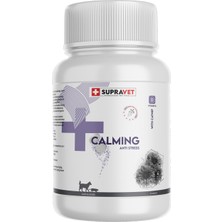 Supravet Kedi ve Köpekler Için Sakinleştirici Calming Tablet + Vitamin D (75 Tablet)