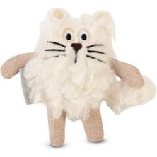 Kedi Oyuncağı, Kedi, Peluş, Beyaz, 15X10X3CM