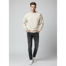 Unique Core Basic Kışlık Içi Polarlı Sweatshirt