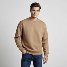 Unique Core Basic Kışlık Içi Polarlı Sweatshirt
