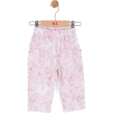 Nk Kız Bebek Powder Pantolon 1-4 Yaş Pudra