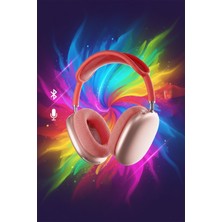 Tekvora Max Bluetooth Kablosuz Kulak Üstü Kulaklık | Mikrofonlu | Pc, Telefon Uyumlu | Uzun Pil Ömürlü