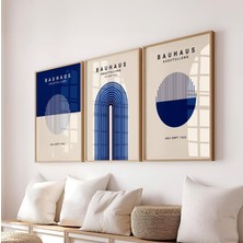 Pam Studio Modern Bauhaus Posterleri – 3’lü Minimalist Geometrik Tablo Seti