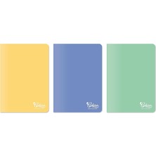 Kamuflaj Desen A4 Okul Defteri, 80 Yaprak Kareli 4'lü Paket