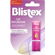 Lip Infusions Nourish Spf 15 Güneş Koruyucu Besleyici Dudak Bakım Kremi X2