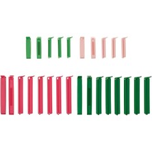 Bevara Saklama Torbası Için Kilit Klipsleri – 26 Adet, Tekrar Kullanılabilir, Gıda Maddelerine Uygun