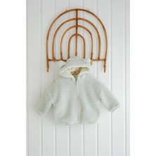 Lollie Teddy Peluş Çocuk Bebek Mont - Mint