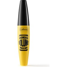 Callista Wonder Volume Mascara Hacim ve Kıvırma Etkili Maskara Siyah