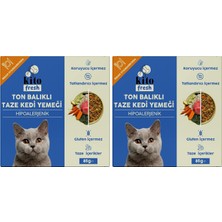Kito Fresh Ton Balıklı Taze Kedi Yemeği 2li Paket