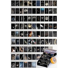 Uzay Temalı 90 Adet Duvar Poster Seti, Kutulu, Oda Dekoru (GGK-K010)