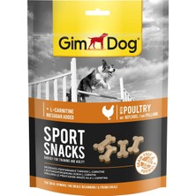 Gimdog Sportsnacks Tavuk & L-Carnitinli Köpek Ödül Tableti, 150 G