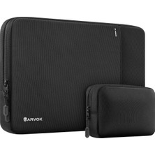 Onecovery | Macbook Pro 13" Inç [2016-2024] ve 13" Inç [2020-2024] - Su Geçirmez Laptop Kılıfı (Siya