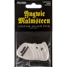 Dunlop Pena Signature Yngwie Malmsteen Delrin 1,5 mm 6 Adet, Beyaz