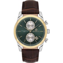 Bigotti BG.1.10581-4 Deri Kordon Fonksiyonlar Aktif Kahverengi Erkek Kol Saati