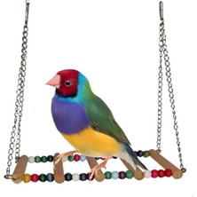 Petistera Muhabbet Kuşu Köprülü Salıncak 14X7 cm