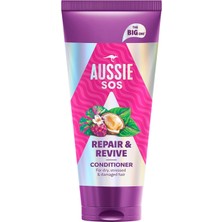 Aussie Sos Repair & Revive Kuru, Yıpranmış ve Hasar Görmüş Saçlar Için Saç Kremi 350ML