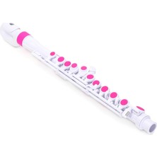 Beyaz ve Pembe Nuvo N220JFPK Jflute 2.0, 6.5 cm 44.0 cm 9.2 cm * *