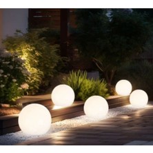 Giveka Aydınlatma Akrilik 25 cm Kazıklı Glop Armatür Set