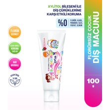 BioBellinda Florürsüz Çocuk Diş Macunu 100 gr Nar Aromalı (Helal Sertifikalı)