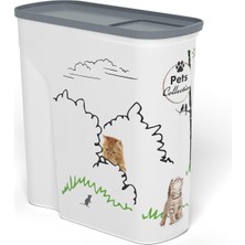 Kedi Maması Saklama Kabı 6l