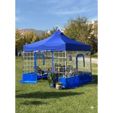 İkiz Aksesuar 3x3 Gazebo Kış Bahçesi