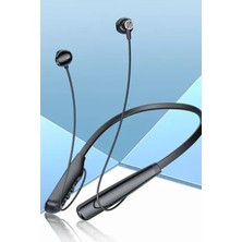 Gampus Boyuna Asılabilen Bluetooth Kulak Içi Kulaklık Sporcu Kulaklığı Yüksek Şarj Kapasiteli Yüksek Ses