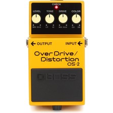 Os-2 Overdrive/distortion Overdrive Distortion Pedalı