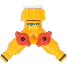 Ç Ift Çıkışlı Vanalı Musluk Adaptörü 1/2-3/4 Ölçülerinde