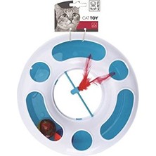 Dıscus Kediler Için Plastik Oyun Çemberi Toplu