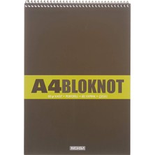 A4 Pet Spiralli Bloknot 80 Yaprak 2'li Paket, Çizgili