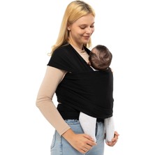 Noone Wrap Sling - Esnek Bebek Taşıma Şalı - Yenidoğan Bebeklerin Ihtiyacı Olan Ten Teması ve M Pozi