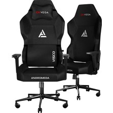 Exvega Andromeda 2024 Masajlı Profesyonel Koltuğu (Siyah)