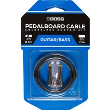 Lehimsiz Pedalboard Kablo Kiti