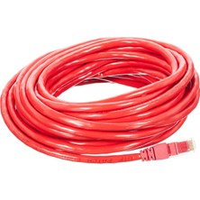 S-Link SL-CAT610RE 10M Cat6 Kablo, 100/1000 Mbps, Kırmzı